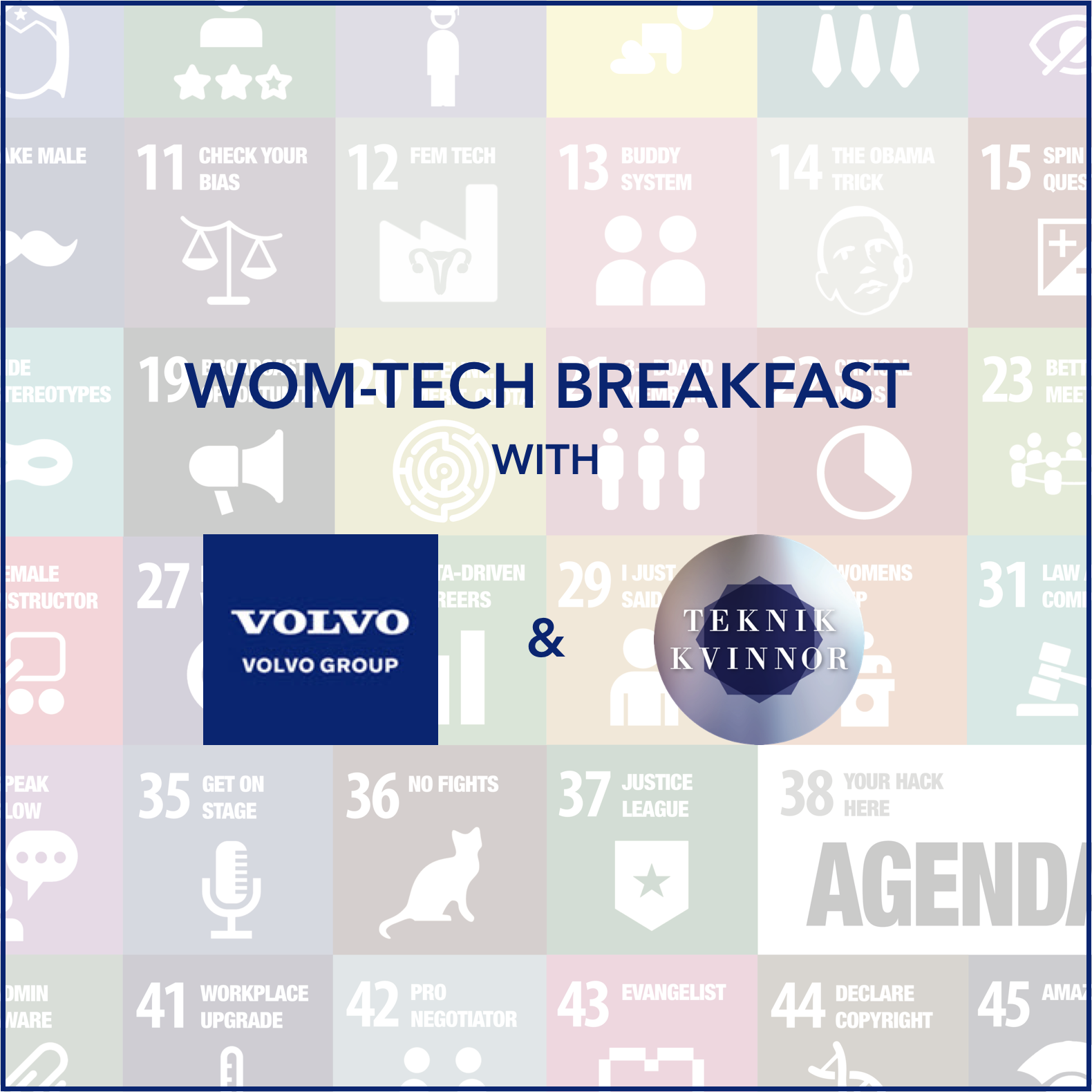 Göteborg - Wom-Tech breakfast at Volvo Group