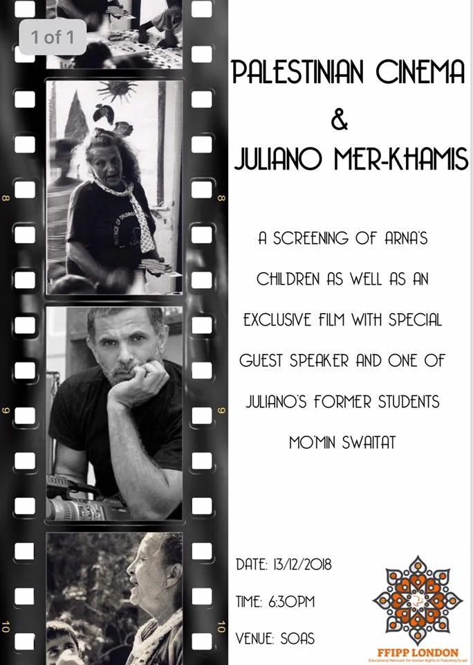Palestinian Cinema & Juliano Mer-Khamis