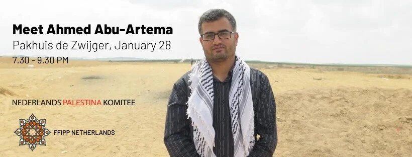 Meet Ahmed Abu-Artema from Gaza