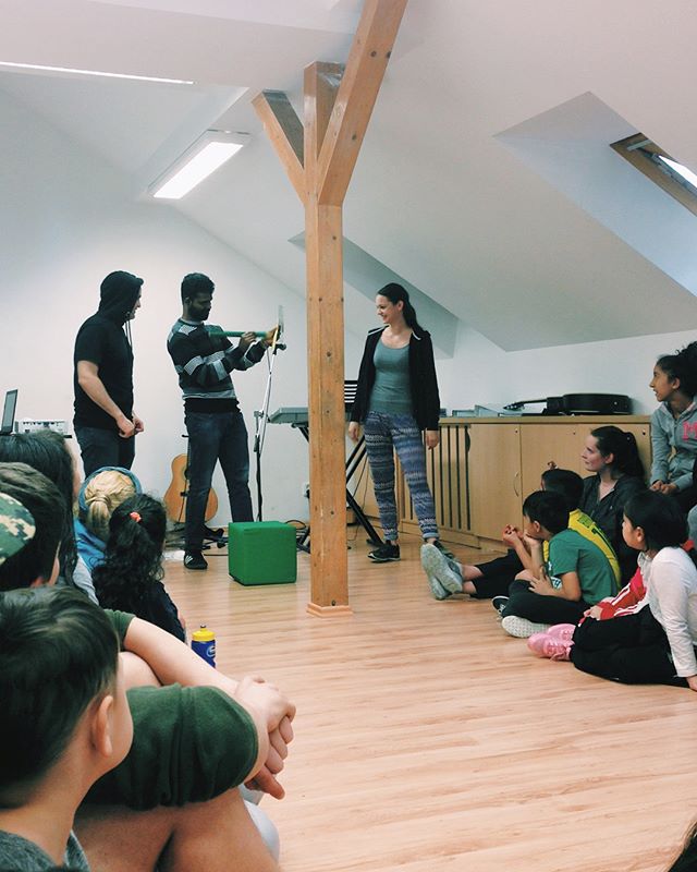 We just said goodbye to a DTS team from Ywam Hurlach, Germany. Here are some photos of them sharing their 'The joy of the Lord is my strength skit' and explanation with the kids at 'Teen Challenge' a ministry here in Prague that provides a safe place