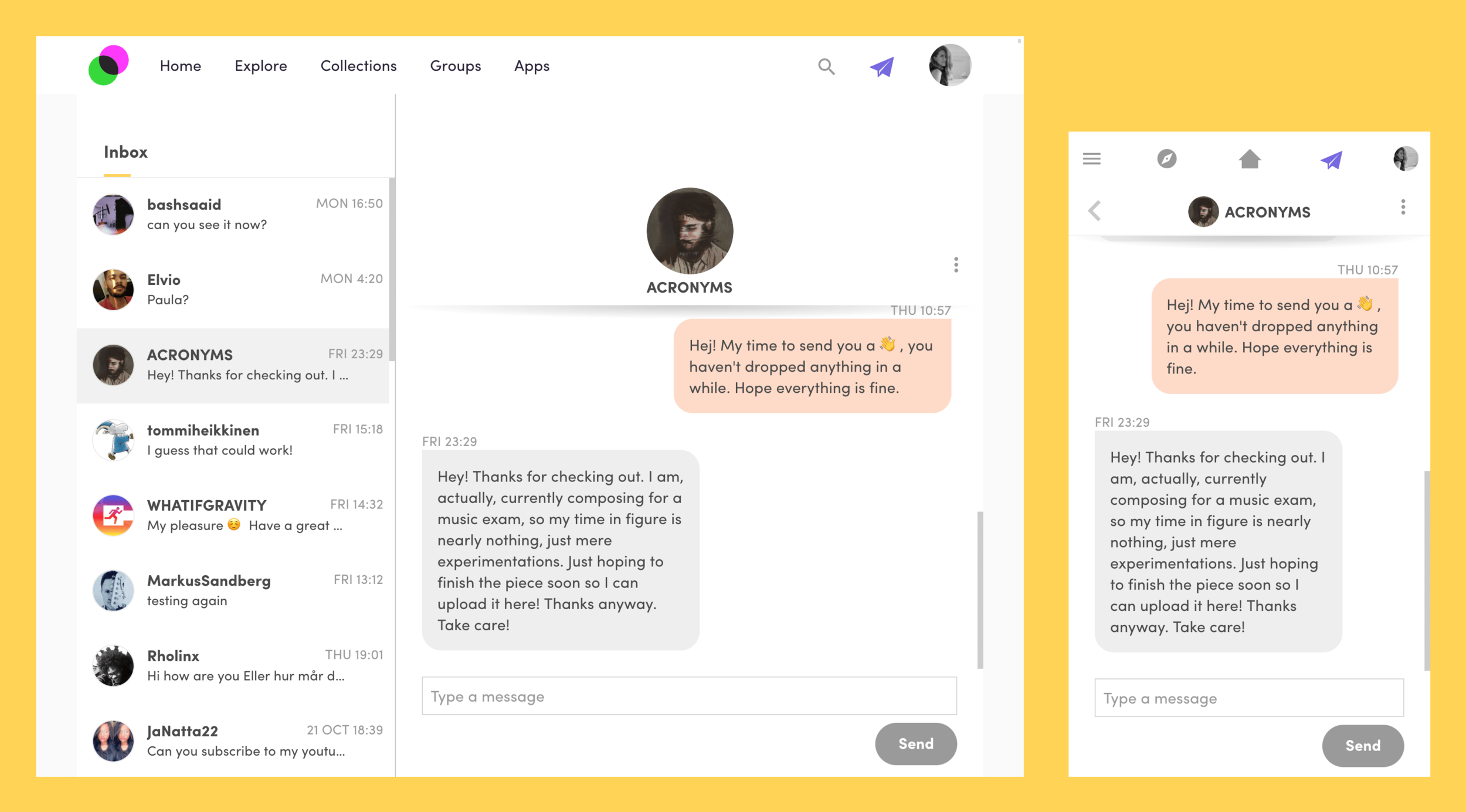 Direct Messaging