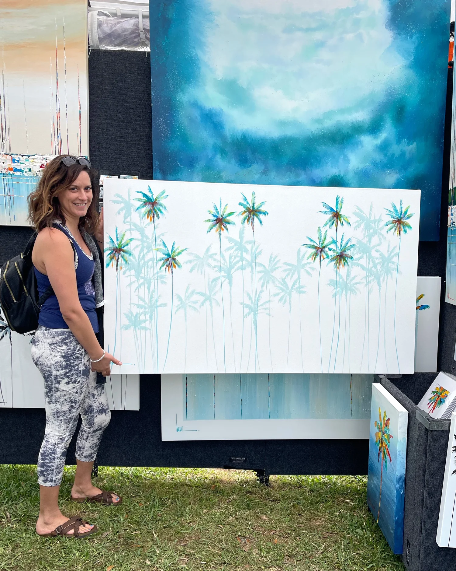 Mainsail Art Festival at Vinoy Park in St. Petersburg, Florida. — Leon F Ruiz
