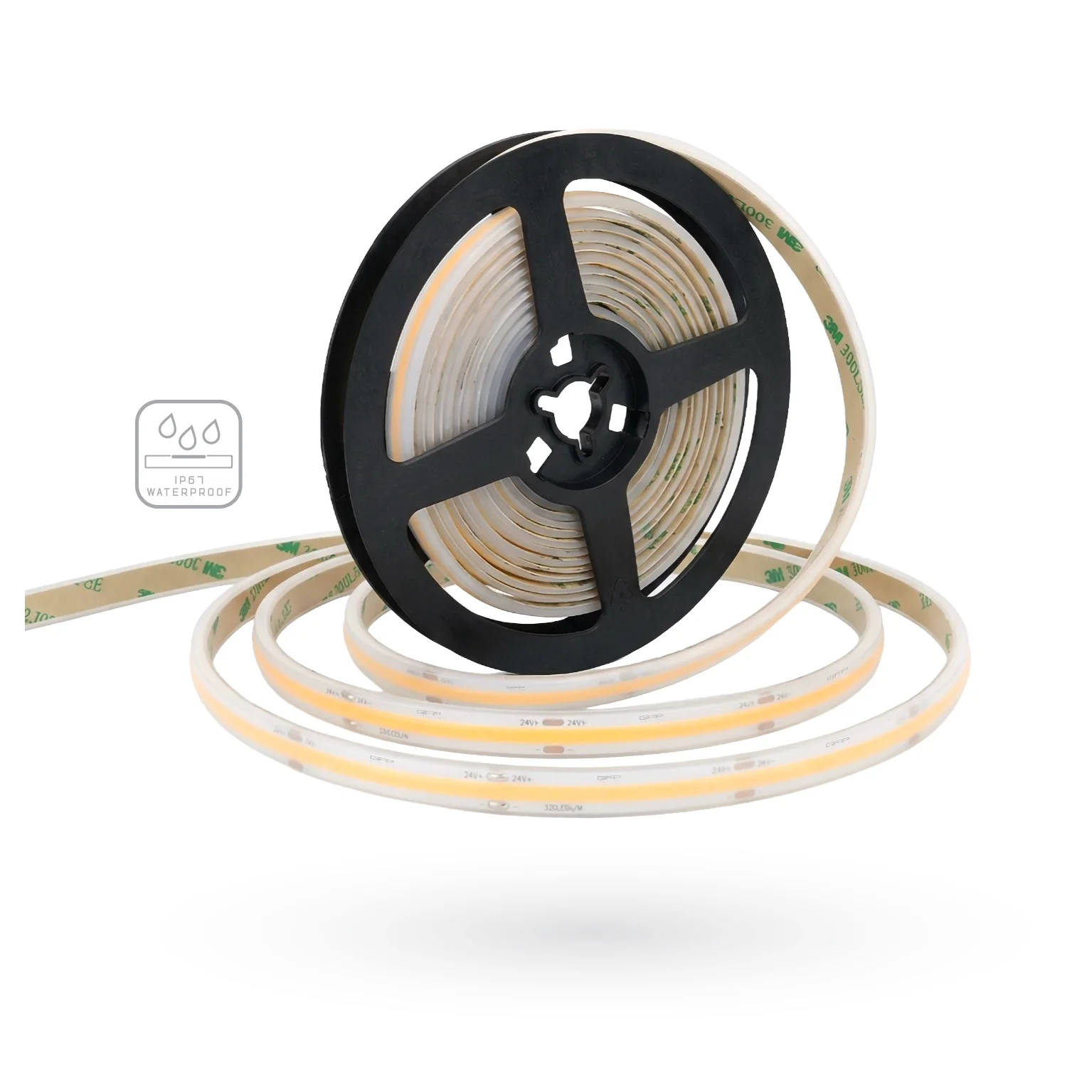 Waterproof COB LED Strip Lighting IP67