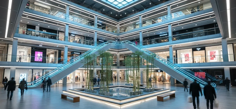 SHOPPING CENTRE LED LIGHTING
