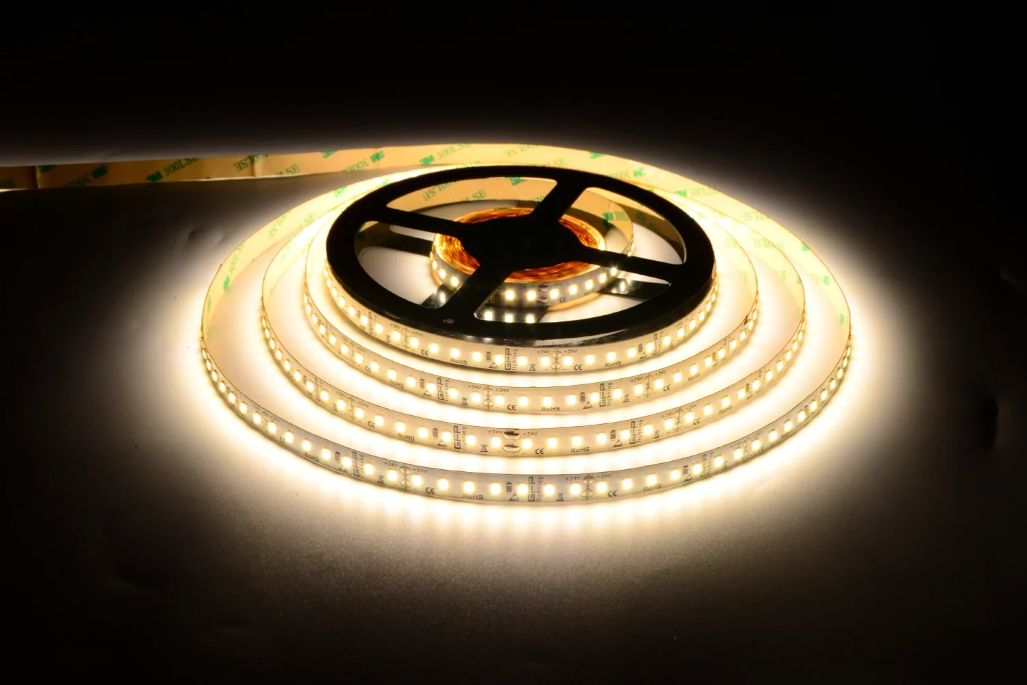 GFP lighting LED strip lighting 24V Long Run CC LED colour temp 3000k
