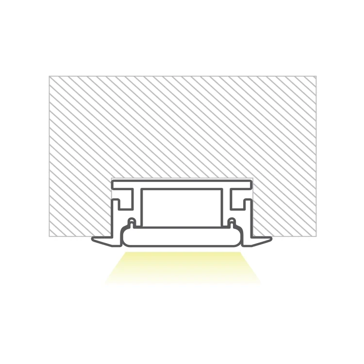 LED aluminium profile GFP-PRO-009 light display