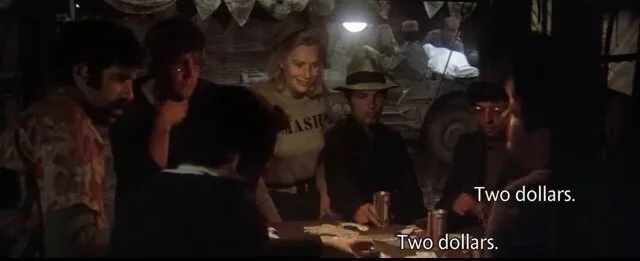 Minute 112: Tiers of Beers and a Body in the Background
