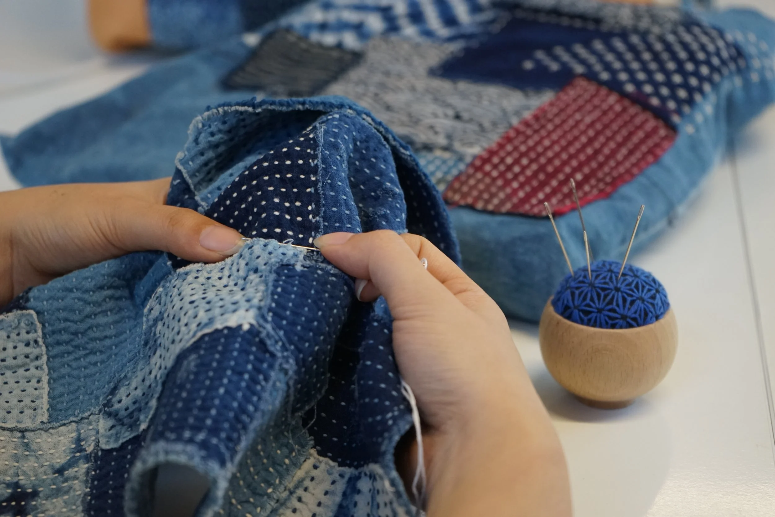 Boro Sashiko T-shirt workshop