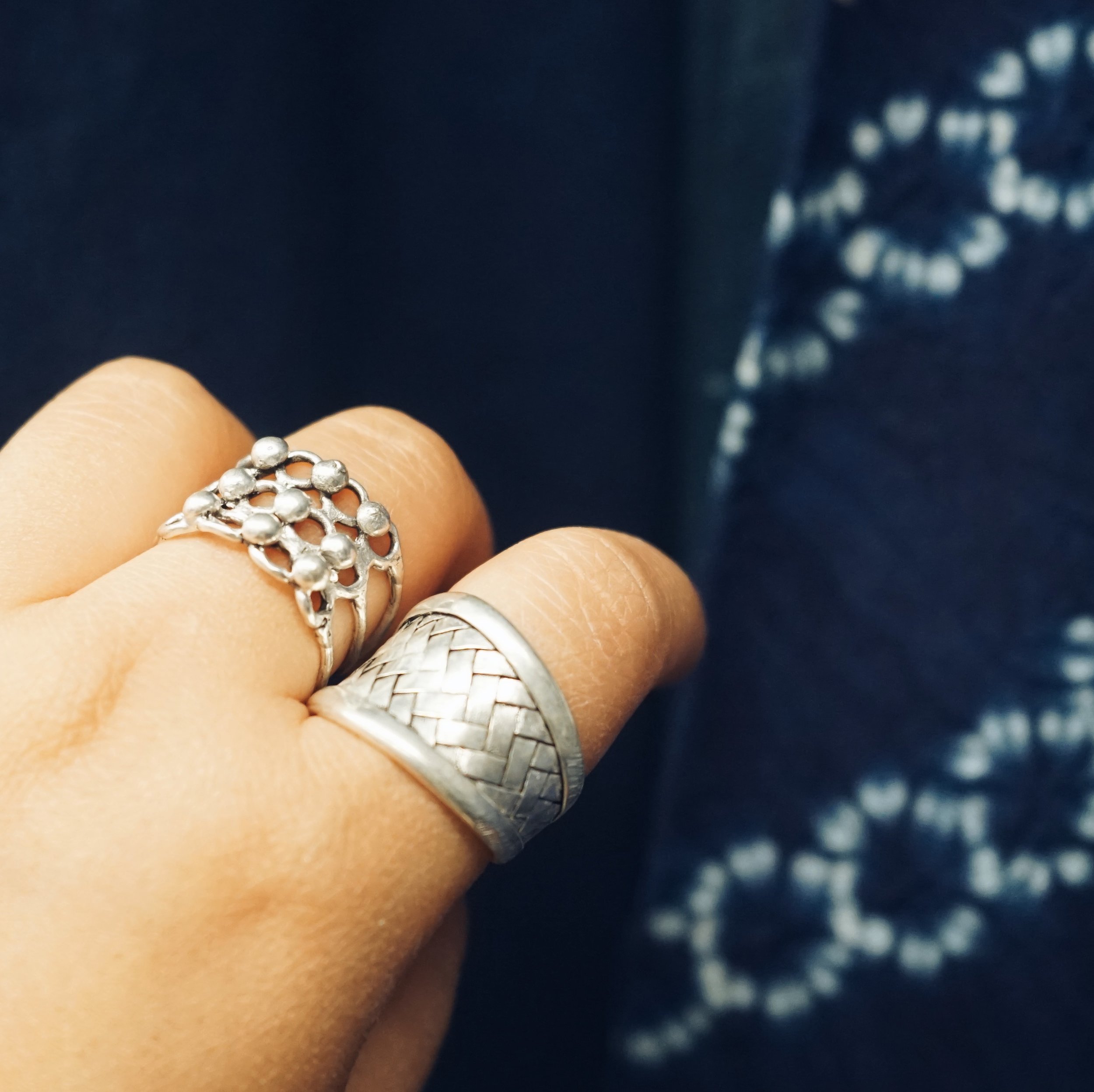Miao silver rings Yicrafts