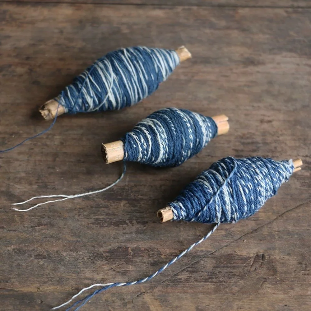 Natural dyed sashiko & embroidery thread1.jpeg