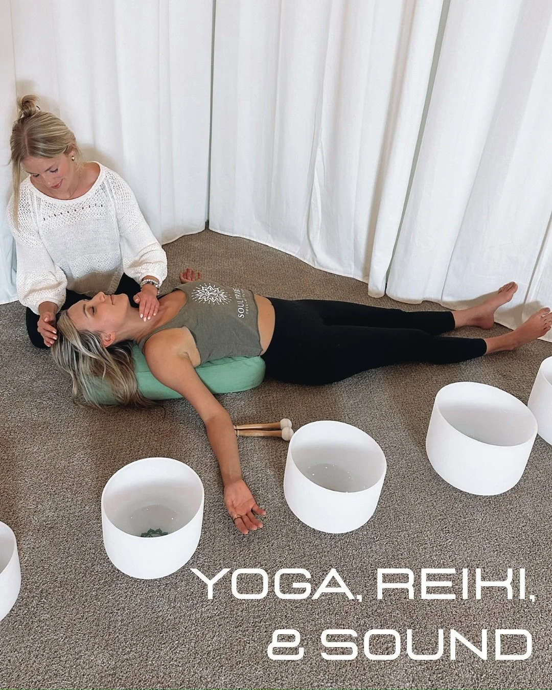 🎊Yoga, Reiki, and Sound workshop is back! 
🐚Join Haley &amp; Carly Friday, October 24th, 7:30 - 9pm

 Throughout the evening you&rsquo;ll enjoy a short intro to Reiki, breathwork and intention setting, followed by 45 minutes of yin yoga to ground i