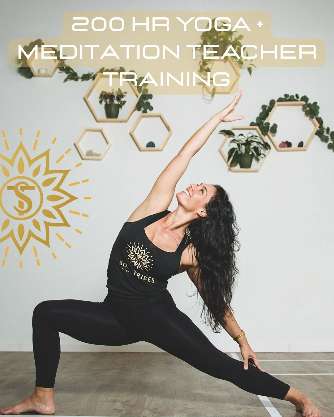 ☀️Join Soul Tribes February 2026 for our upcoming 200 hour yoga &amp; meditation tesa acher training! 

✨With lead teacher @alexandracharles_ - 500RYT
Having over 10 years of teaching experience, and years beyond that of personal practice, 300hrs+ of
