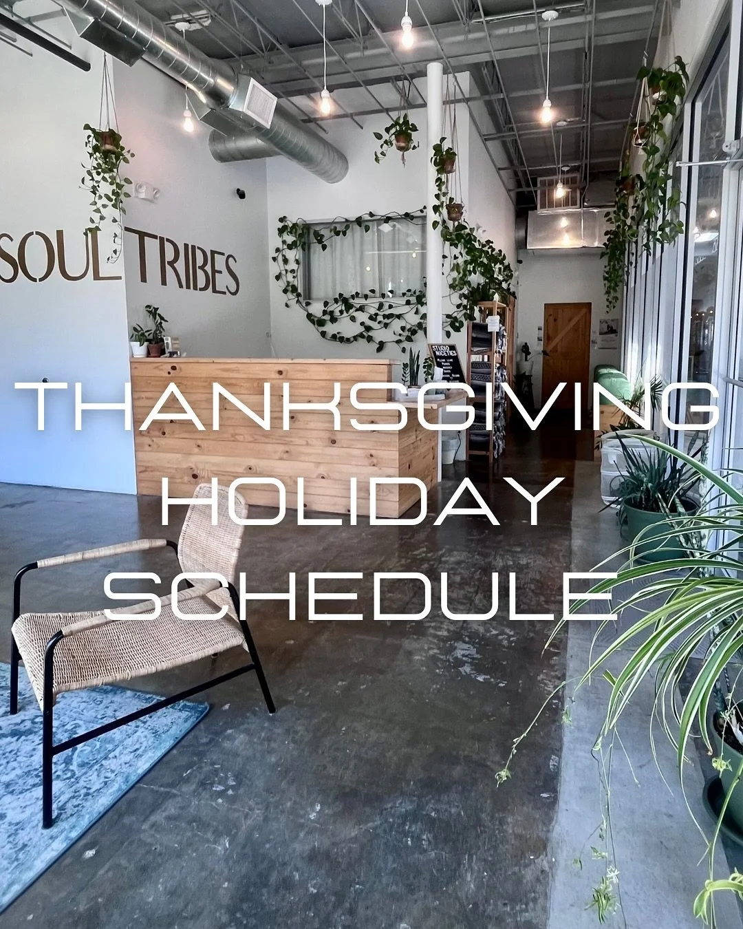 👀Check out the slight changes to our schedule on Wednesday and Thursday next week due to the holiday! 

🙌🏼Join Imani, Sarah, and Pam in one of their classes for some self care before the busy energy of Thanksgiving rituals. 🦃 
Move and breathe in