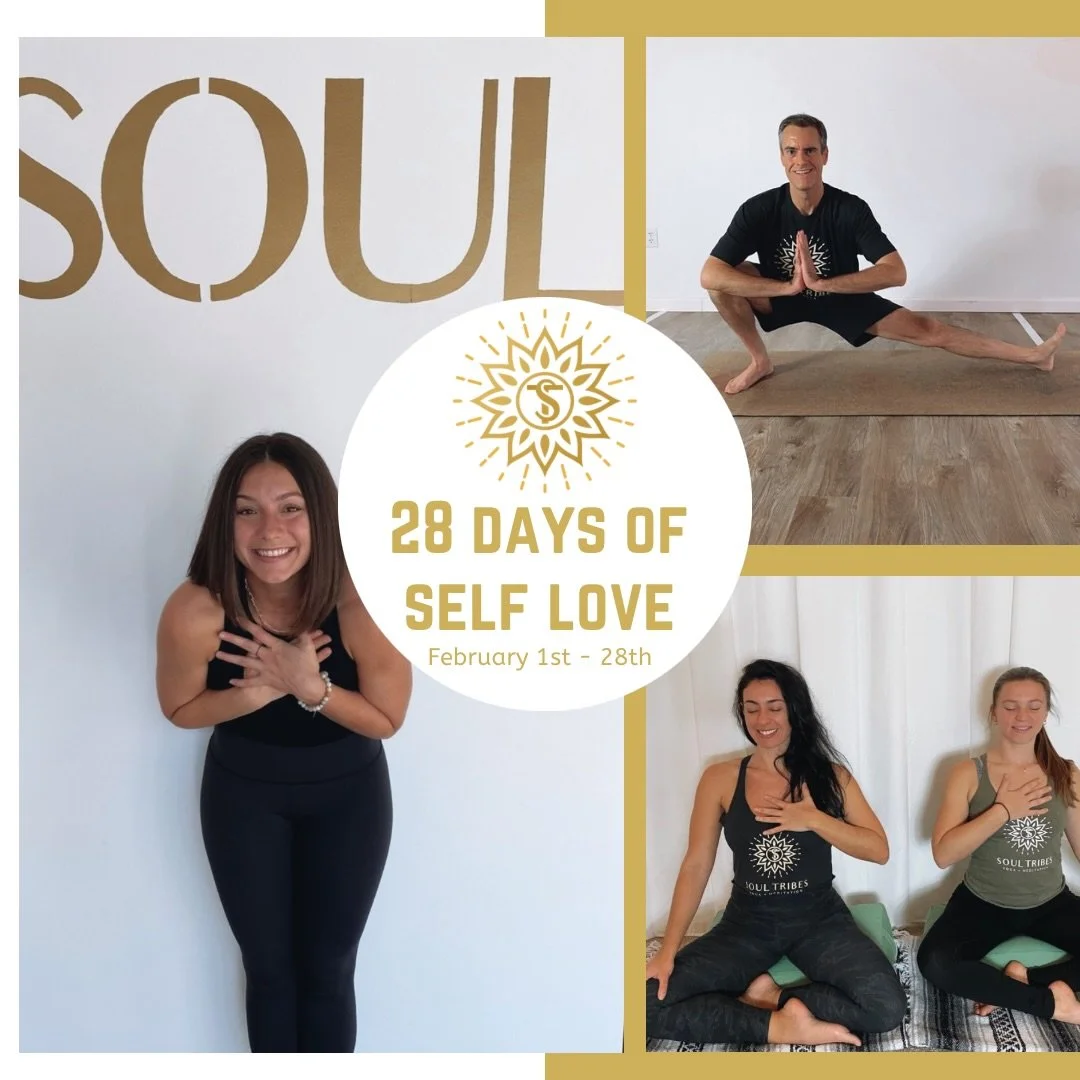 Guess what&rsquo;s coming back to Soul Tribes!?

💛 Our 28 Days of Self Love Challenge.💛
February at Soul Tribes is all about self love! 
A perfect time to keep on your new year intentions and amp up your self love/care practices. 😍 

➡️ It takes 2