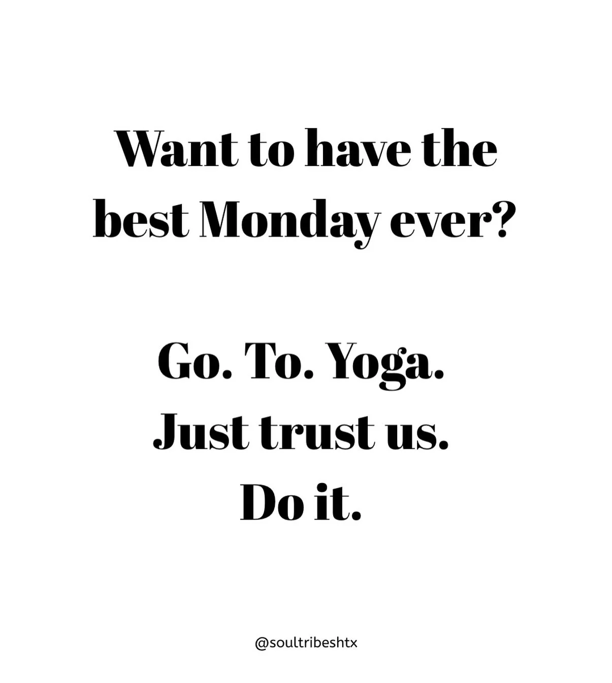 Start your week on a positive note! 📝 
.
.
#growthmindset #mondaymotivation #houstonyogis #yogapractice #soultribeshtx