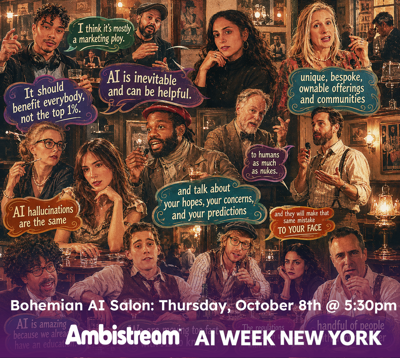 Bohemian AI Salon - Digital Edition for AI Week NY