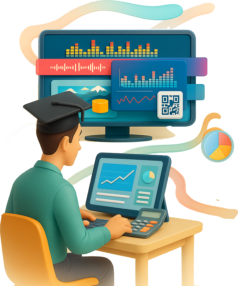 Cross-Device Education: Learning content that can flow seamlessly across phones, tablets, and big screens. Students can follow along on their device while the main lesson plays on a projector, with supplementary materials and note-taking happening in