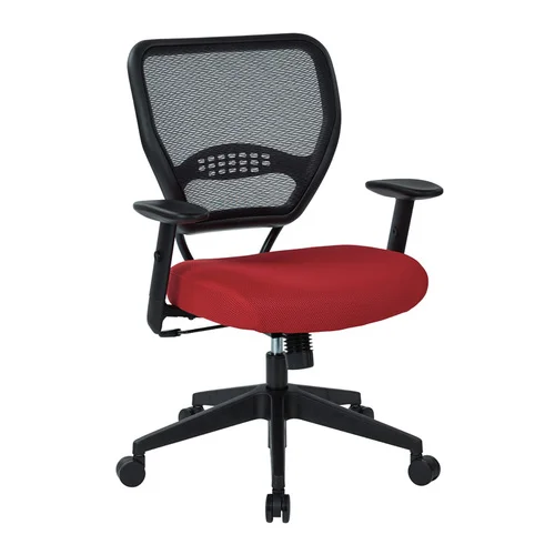 Quick Overview Space It- This Professional AirGrid Back Managers Chair features seat height adjustment, synchro-tilt, tilt tension, height adjustable arms, and tilt lock. The chair comes in a mesh back and a thickly padded mesh seat. The mesh back features built-in lumbar support to help you relax. Available in five different colors.
