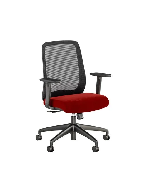 Quick Overview Bolton, a full featured task chair has the versatility to fit any space. From the executive office to the front office, Bolton provides comfort and elegance with its thoughtful design and upholstery options. Offered in high-back, mid-back and stool versions, Bolton is highly versatile allowing users to choose the right configuration for their size, shape and tasks at hand. Adjustable seat height, optional adjustable lumbar support, arm adjustability, tilt tension adjustment and back lock allow the user to fine-tune Bolton to their personal preference. A head rest option is available for the high back version.