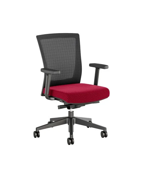 Quick Overview Bolton, a full featured task chair has the versatility to fit any space. From the executive office to the front office, Bolton provides comfort and elegance with its thoughtful design and upholstery options. Offered in high-back, mid-back and stool versions, Bolton is highly versatile allowing users to choose the right configuration for their size, shape and tasks at hand. Adjustable seat height, optional adjustable lumbar support, arm adjustability, tilt tension adjustment and back lock allow the user to fine-tune Bolton to their personal preference. A head rest option is available for the high back version.