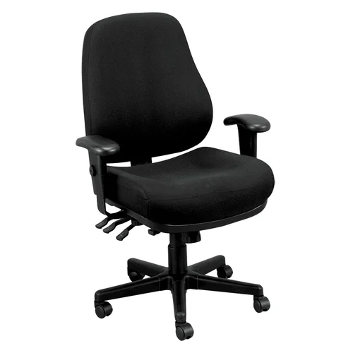 Quick Overview The Eurotech 24/9 Task Chair features a recline rate that adapts to weight of user. The chair tilts from a point under the center of the seat allowing you to rock back and forth. It is tension adjustable and locks out tilt function. The seat and back cushions are extra thick. A great choice for anyone seeking all around comfort.