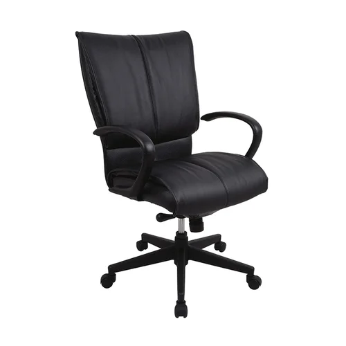 Quick Overview The Eurotech Louisville Chair is an executive office chair with the comfort of padded leather. This features a sculpted high back and looped urethane arms. The contoured seat features a knee tilt mechanism.