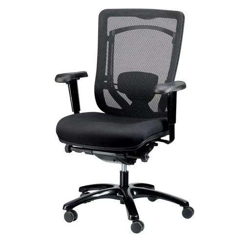 Quick Overview A chair that has evolved from sophisticated design, the Monterey is beautifully proportioned and extremely comfortable. A milestone in ergonomic seating, it not only conforms to individual body shapes and weights, but also to movement. The titanium frame and base make it built to last and designed to enhance any office space.