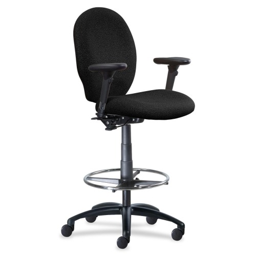 Quick Overview Enduro Series ergonomic chair from 9 To 5. Model 1966P1A6 is Greenguard certified. This task stool chair features back angle, center tilt, seat height, and tilt tension user controls.
