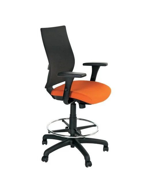 Quick Overview Mesh back seating for today’s workplace environment. Shiloh™ offers comfort and support with an upscale look to compliment any office environment. Offered in task and stool height configurations, Shiloh comes standard with height adjustable arms and pneumatic seat height adjustment. Ergonomic features include a seat slide mechanism as well as pivoting and front-to-back sliding arms allowing Shiloh to be customized for the perfect fit!