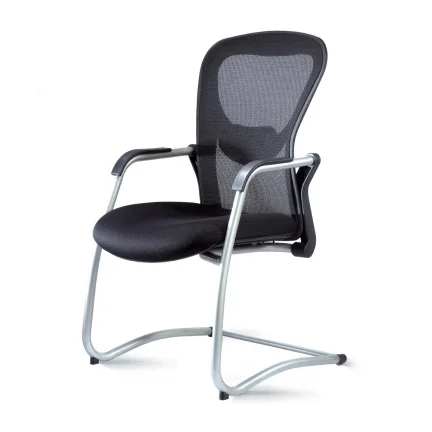 Quick Overview This Strata Guest Chair features a silver cantilever aluminum frame side chair.