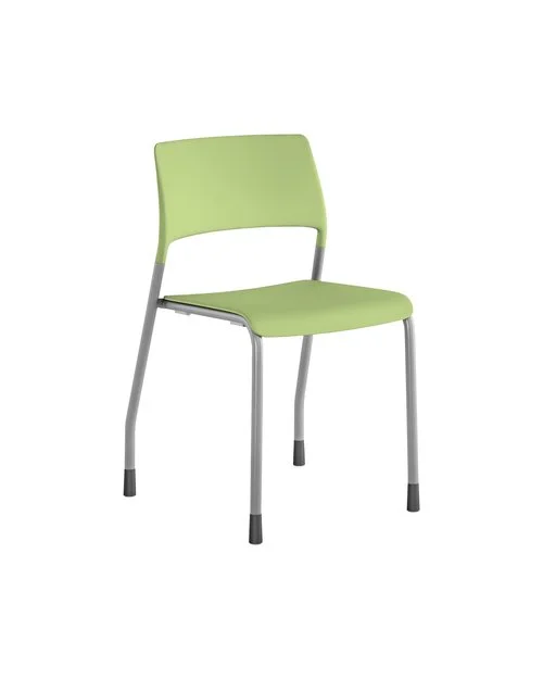 Quick Overview The Pierce multi-purpose side chair offers versatility in training, meeting, waiting rooms, cafeteria and offices. Pierce is available as a chair as well as a 28.5” (seat height) stool. The Pierce offers clean lines, outstanding fit and finish all resulting in a sophisticated and utilitarian multi-purpose chair and stool at an outstanding price point. The Pierce chair is available with casters or glides while the stool is only offered on glides. The chair stacks up to eight on the floor.