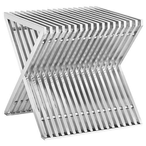 Modway Press Stainless Steel Side Table 275.00