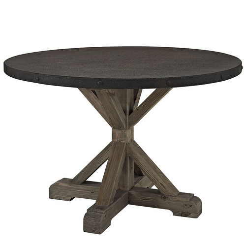 Modway Stitch Round Wood Top Dining Table 831.00