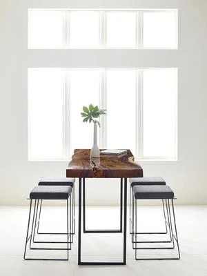Quick Overview Grove is multipurpose Live Edge Table Collection that embraces natural characteristics in its rawest form and celebrates all of the imperfections of solid wood. A functional yet stunning option for conference, lounge, desk, dining or bar applications.