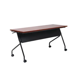Quick Overview Nest It- The nesting training table with modesty panel features 1” laminate top with impact-resistant PVC edges.