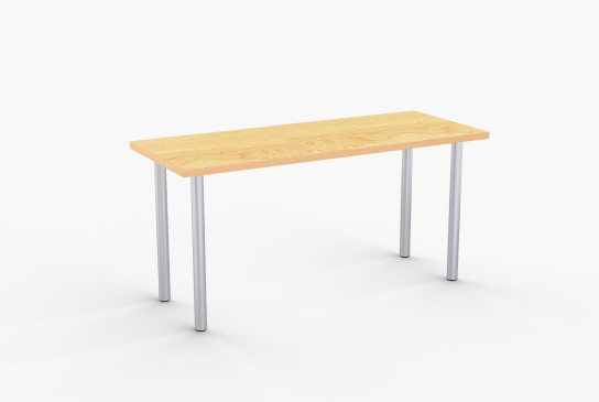 Overview Ella is a versatile table appropriate for many applications and complements a variety of design styles. Its flexibility allows you to create your own table by selecting one of four leg diameters and several top shapes including rectangular, round and square.