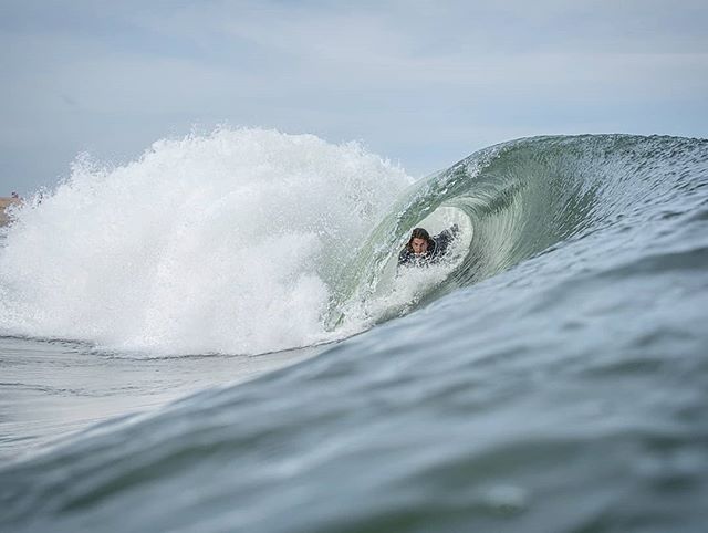 Catching @brendan_tighe_ deep in a backside left.