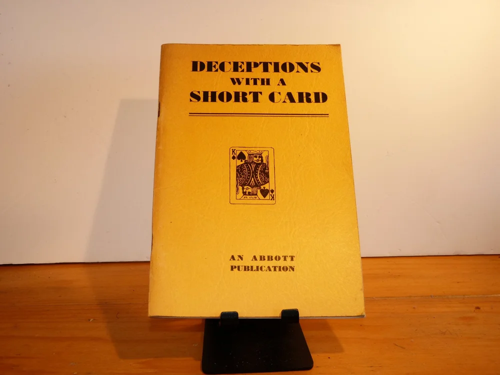 Deception with a Short Card — product photograph