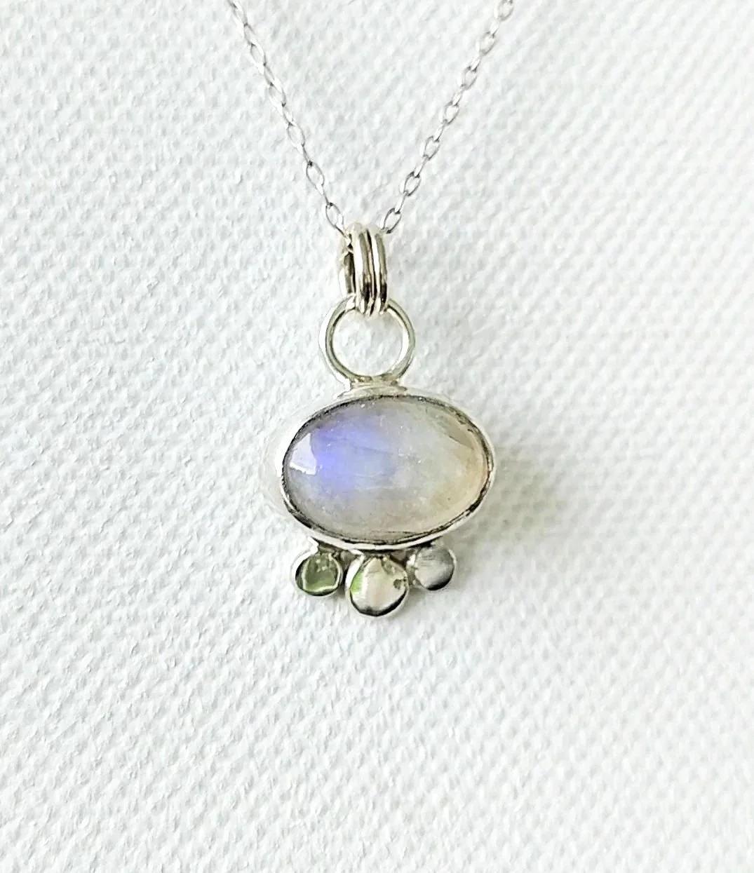 Moonstone Sterling Silver Necklace