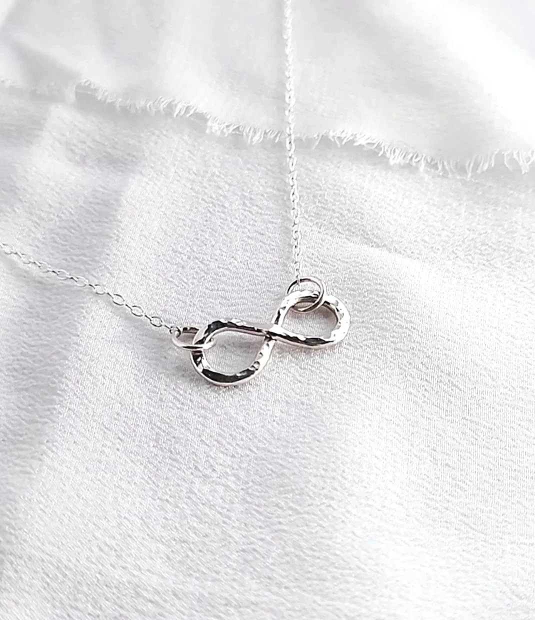 infinity-hammered-sterling-silver-necklace-margaret-walsh-jewelry