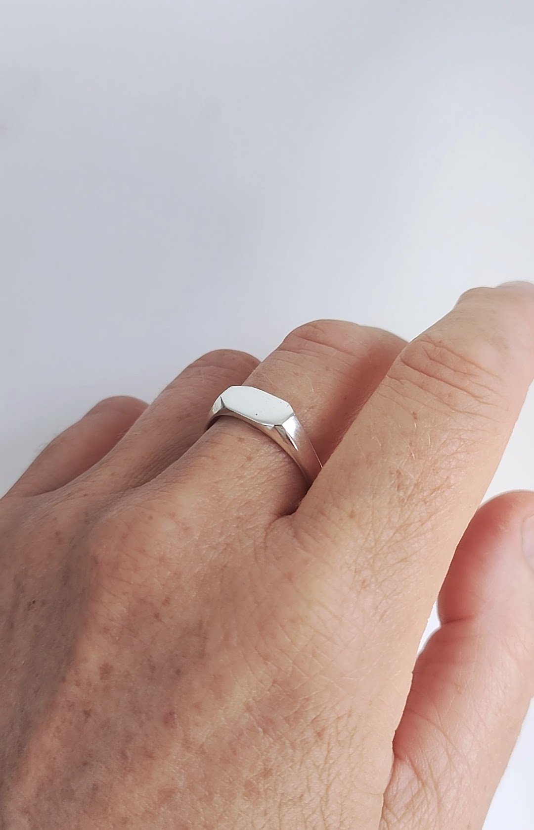 Sterling Silver Signet Ring