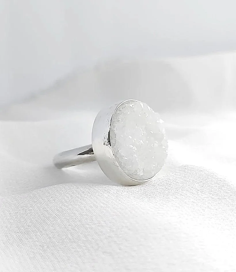 sugar-white-druzy-gemstone-statement-silver-ring-margaret-walsh-jewelry