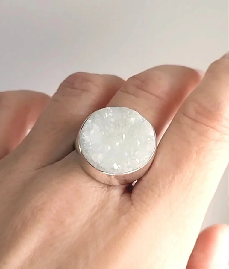 sugar-white-druzy-gemstone-statement-silver-ring-margaret-walsh-jewelry