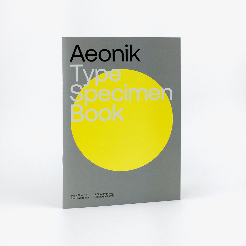 September Aeonik Font — Mark Bloom & Joe Leadbeater Aeonik →