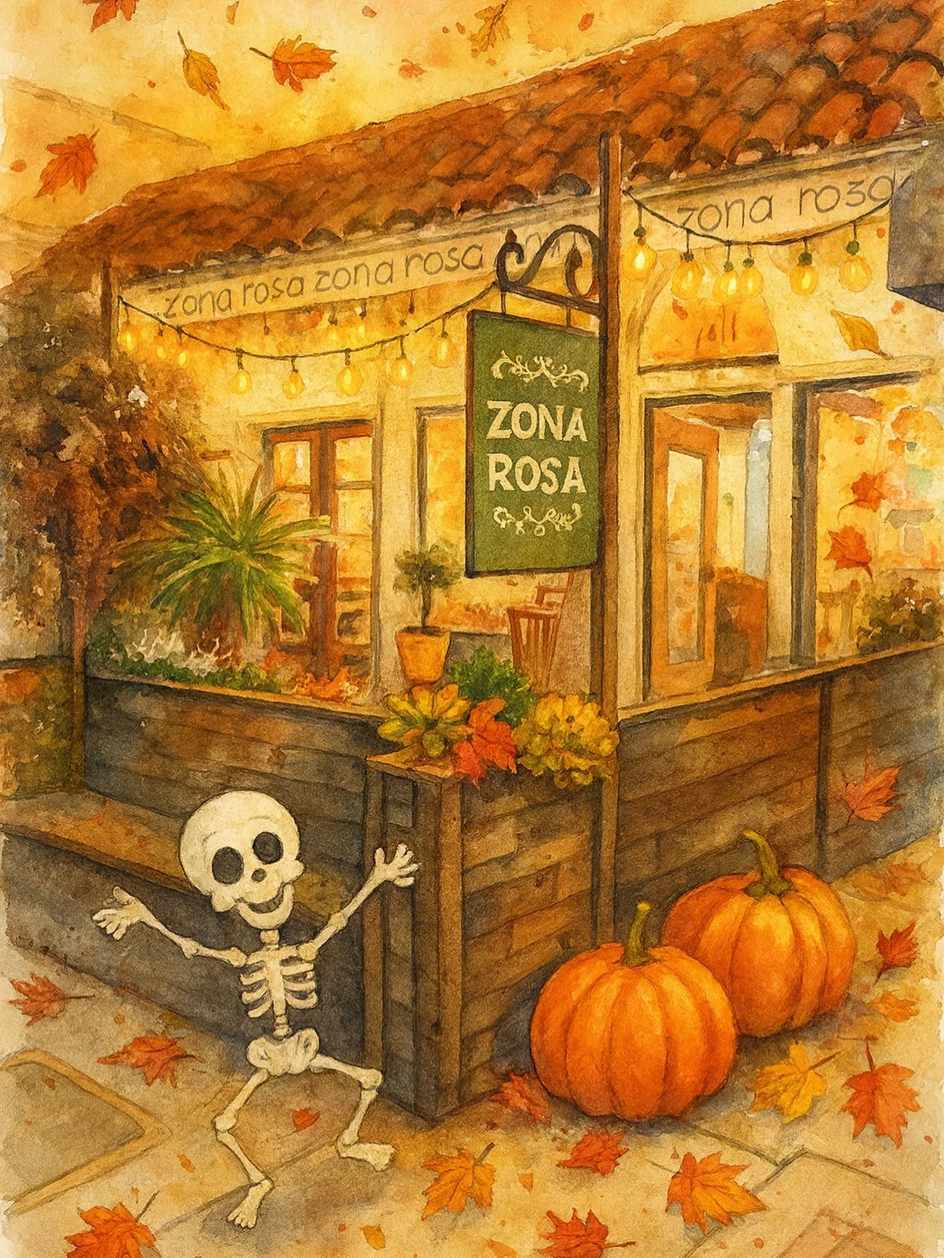 💀✨ Calling all party spirits! This Thursday, October 30, we&rsquo;re turning Zona Rosa into a D&iacute;a de los Muertos fiesta you don&rsquo;t want to miss! 🌼🎉

🎭 Costumes? Yes please.
🎶 Live tunes by Individuo? Absolutely @individuomusic 
🎨 Fa