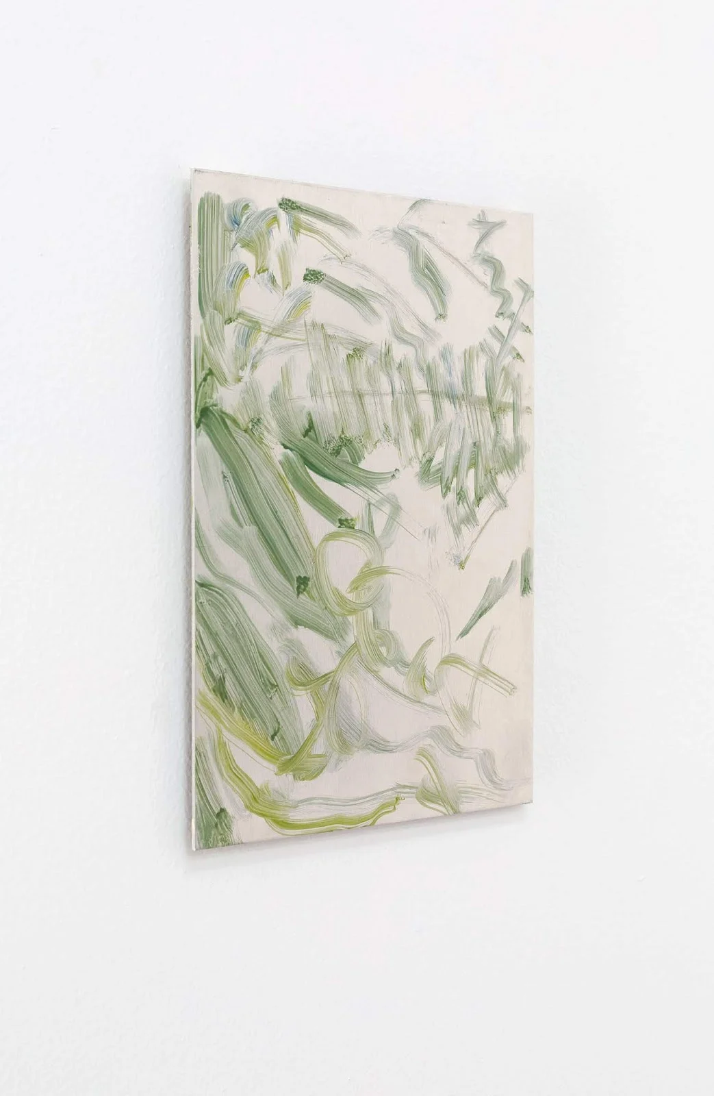 Untitled , 2018, oil on aluminium, 13.5 x 19.2 cm. Photo by C. Capurro