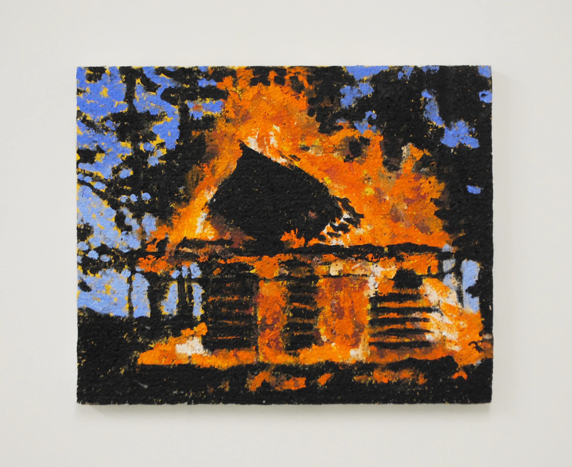 Ground, 2016, oil on canvas.