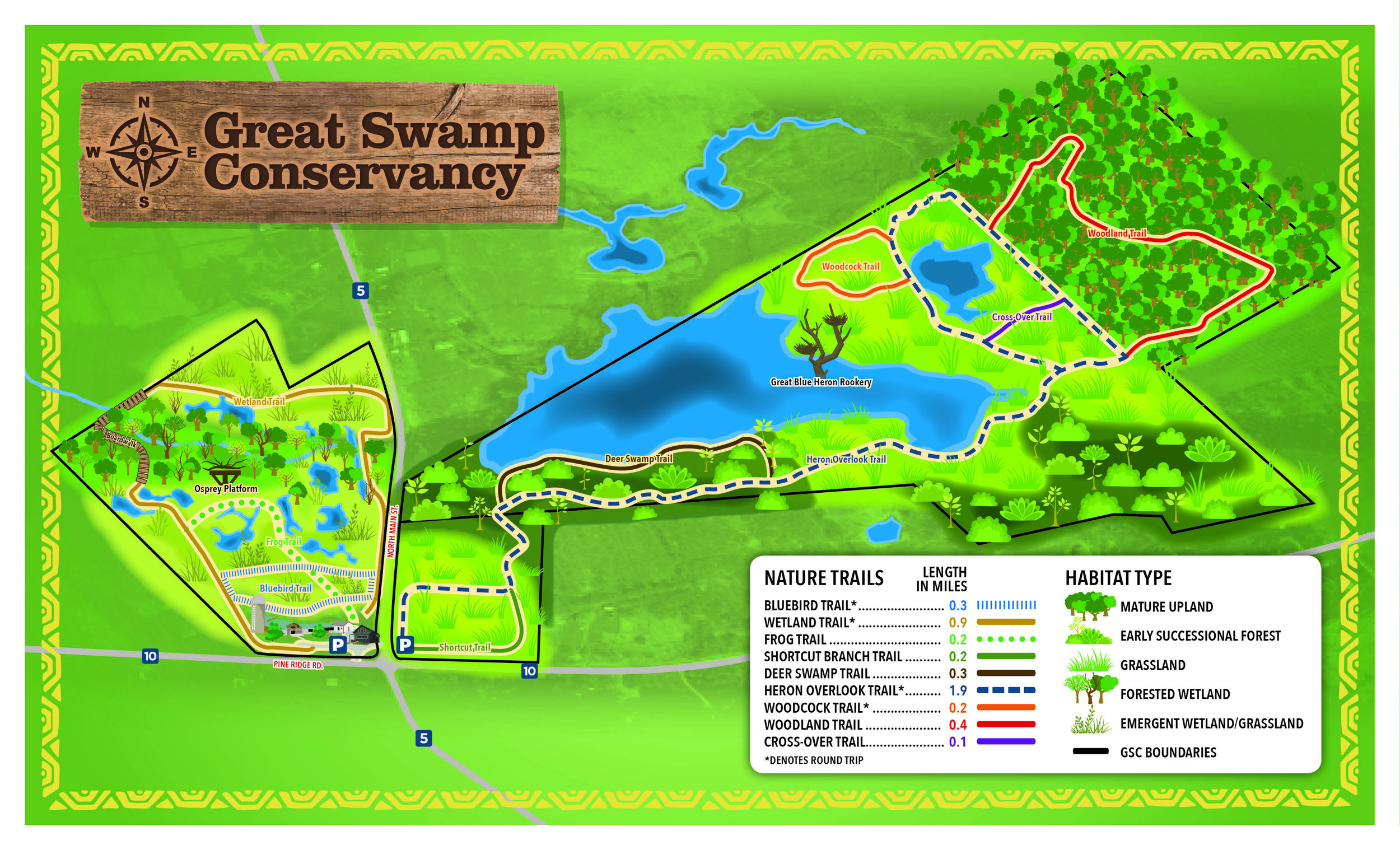 Trails Great Swamp Conservancy
