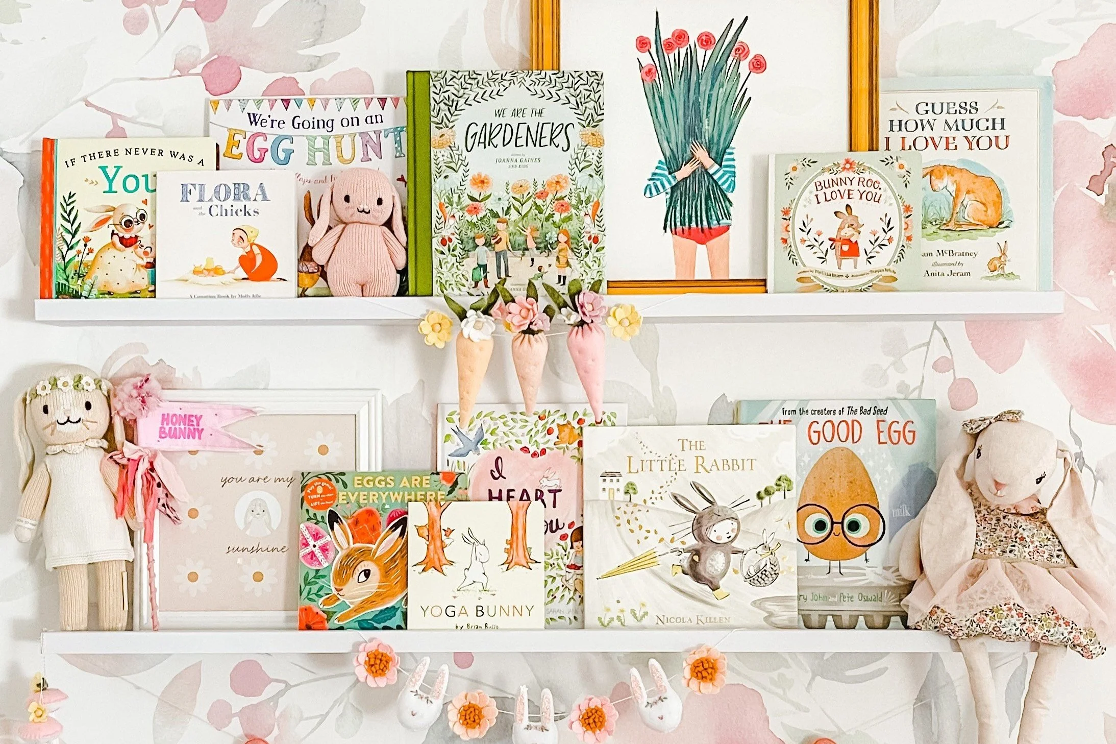 Tully's Spring Bookshelves