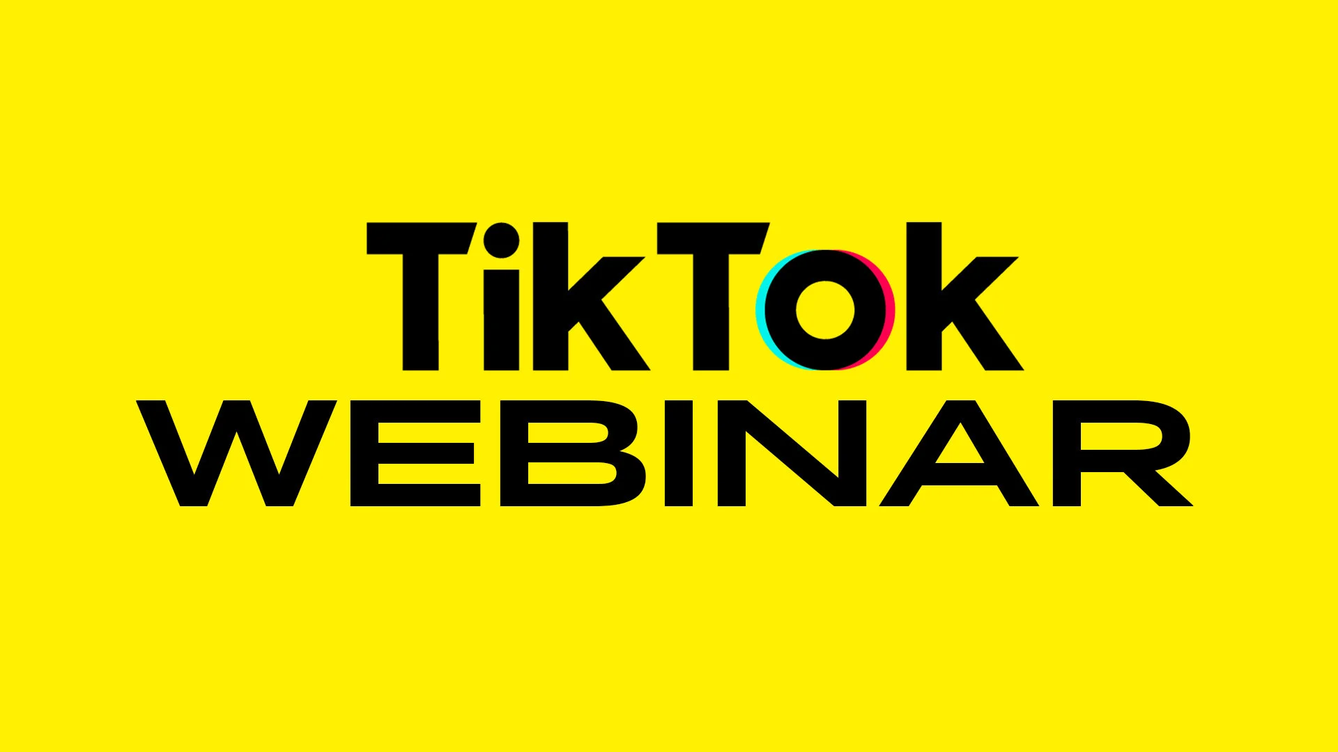 TikTok Webinars
